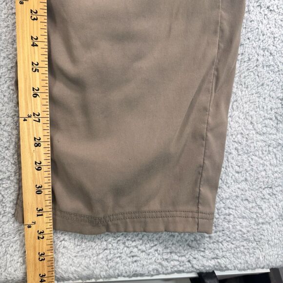 Prana Pants Mens 34x32 Brown Brion Slim Fit Stretch Hiking Nylon Outdoors - Picture 5 of 11